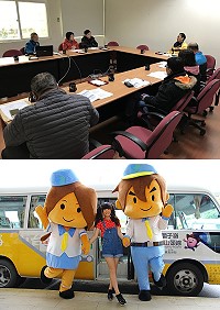 縣府提案爭取108及109年交通部觀光局台灣好行計畫,公車處2日會同相關局處討論協助事項及交換意見。(圖:吳嘉榮、交通部觀光局)