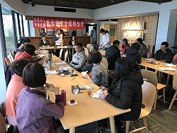 　中華民國民宿協會全國聯合會第6屆第2次理監事聯席會議2日召開，討論副會長等人事案以及其他相關提案。（圖／文：吳嘉榮）