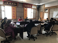 　「國家清潔週」即將展開，莒光鄉公所召開國家清潔週協調會議，討論環境清理及人力調配等問題。（圖／文：宋幸儒）