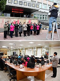 農曆春節近了,縣府團隊特別錄製新春拜年影片,向鄉親祝賀平安喜樂、財運亨通。(圖/文:曹重偉)