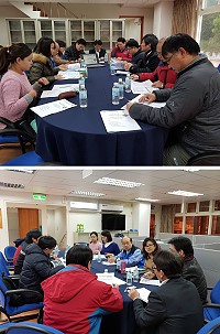 教育部國教署口腔入校輔導座談16日召開,邀集縣府教育處、各國小校長討論辦理校園口腔保健輔導。(圖:教育處)