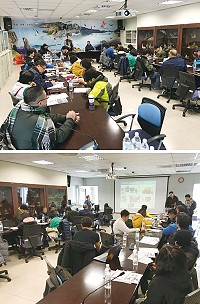 108年度連江縣地方型SBIR計畫說明會19日舉行,介紹本年度縣內重點推動產業主題、計畫申請書撰寫要點。(圖/文:吳嘉榮)