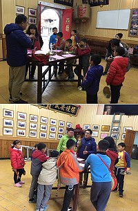 山隴社協辦理青少年鼓板教學研習,讓小朋友從小接觸馬祖文化,讓馬祖傳統文化繼續傳承下去。(圖:山隴社協)