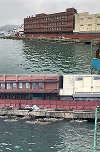 基隆港西1B碼頭增建工程預計3月完成,未來「臺馬之星」、「臺馬輪」都能使用艏門上下船,兼具地利、旅遊之便。(圖:連江縣交通旅遊局)