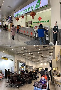 春節連假開始,春運也隨之展開,首日海空運作業順暢,台馬兩地旅客都清空。(圖/文:馮紹夫)
