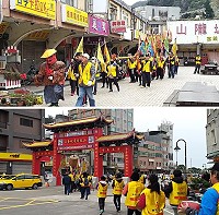 山隴境白馬尊王廟今晚舉行盛大繞境活動,昨日上午首先進行清道,廟方歡迎鄉親一起共襄盛舉,慶祝元宵佳節。(圖:楊清宇)