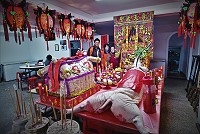 　「齊天大聖」擺暝，是東引一系列敬神酬神活動中的壓軸，也為迎神拜神慶典劃下圓滿句點。（圖／文：陳其敏）