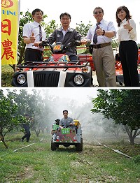 　農委會擴大補助農民購置小型農機具，協助小農改善農村勞動力。（圖：農委會）