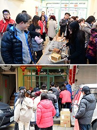地區饕客們期待已久的二木先生手感烘焙麵包,10日下午開始試賣,吸引數十位鄉親大排長龍,開賣後供不應求,只能用「秒殺」來形容;店家表示,今天11日下午3時至5時正式開幕,歡迎舊雨新知踴躍來捧場。(圖/文:曹重偉)