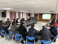 　縣府舉辦2019北竿硬地超級馬拉松第2次跨部門協調會。（圖／文：陳鵬雄）
