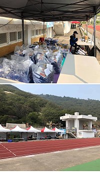北竿硬地超馬選手物資22日上午10時至下午6時開放領取,若未於時間內領取,請於比賽當天起跑前至大會服務台補領。(圖:交旅局)