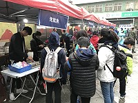 　北竿硬地超級馬拉松園遊會22日下午5點開賣。（圖／文：陳鵬雄）