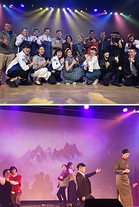 北竿硬地超級馬拉松選手之夜,22日晚間7 時在塘岐中正堂熱情引爆。(圖/文:陳鵬雄)