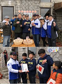 　敬恆國中小首度跨海到北竿舉辦建校51週年校慶活動。（圖／文：陳鵬雄）