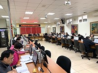 　縣府召開第7屆縣長政見規劃討論會議，規劃未來4年執行項目。（圖／文：馮紹夫）