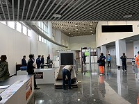 　清明連假，馬祖檢疫站持續加強小三通航線非洲豬瘟疫情宣導。（圖／文：馮紹夫）