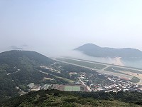 　平流霧。（圖／文：陳鵬雄）