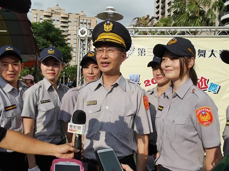 圖為廖恆裕在桃園分局長任內。（圖：檔案照片）