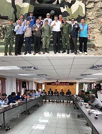 立委陳雪生為爭取北竿短坡山景區開放,邀集召開跨部門現勘協調會並達成開發共識。(圖/文:陳鵬雄)