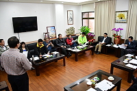 　反映鄉親需求，連江縣議會10日特邀副縣長王忠銘率相關單位主管赴議會，就相關協助事項執行情形提出說明。（圖／文：曹重偉）