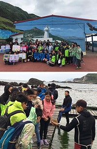 　馬祖地質公園深化教育回訪交流，前往鼻頭龍洞及野柳地質公園等地進行深度參訪及交流活動。（圖：馬管處）