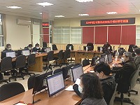 　秘書長張龍德22日主持縣府第7屆7月-12月縣長政見檢討會議，各單位說明目前各項重大政策進度。（圖／文：馮紹夫）