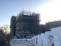 　仁愛147示範住宅、社會住宅工程進度持續超前，目前進度來到32.58%。（圖／文：馮紹夫）