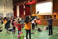　國立台北科技大學馬祖服務隊冬令營熱情登場，陪伴小朋友一起度過快樂的假期。（圖／文：吳嘉榮）