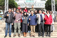 　台北市立內湖高中行政團隊28日拜會縣府，與馬祖高中分享彼此的校本課程及教學特色。（圖／文：吳嘉榮）