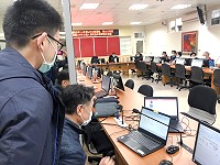　縣府辦理109年度公職人員財產申報實質審查抽籤，縣長劉增應在1日縣府第4次主管週報上由電腦中所列隨機抽出。（圖：馬祖日報）