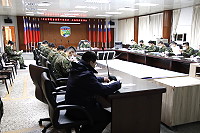 防區各級後勤相關業管參與會議,研討各項具體作法。(圖/文:倪育傑)