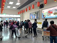 　收假了，16日海空運順暢，台馬兩地都順利清空旅客鄉親。（圖／文：馮紹夫）