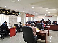 　北竿鄉代會召開第11屆第3次臨時會，通過公所預算追加案及代表會組織修編案。（圖／文：陳鵬雄）