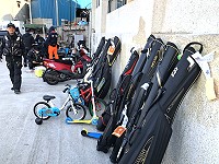 　直奔碼頭。（圖與文：陳鵬雄）