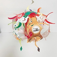 拉近桃馬情誼,桃園市政府致贈我方DIY牛年造型小燈籠1000盞,由文化處代表接受,已於近日陸續發放,有興趣的民眾請逕向各鄉公所索取,數量有限,送完為止。(圖:連江縣政府文化處)