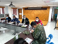 交旅局26日舉行北竿硬地超級馬拉松第一次籌備會議,北竿各界出席討論執行。(圖:北竿鄉公所)