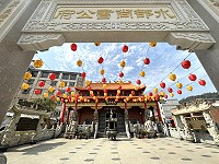 　2022年北竿元宵擺暝文化祭活動仍由塘岐水部尚書公府輪值主辦。（圖／文：陳鵬雄）