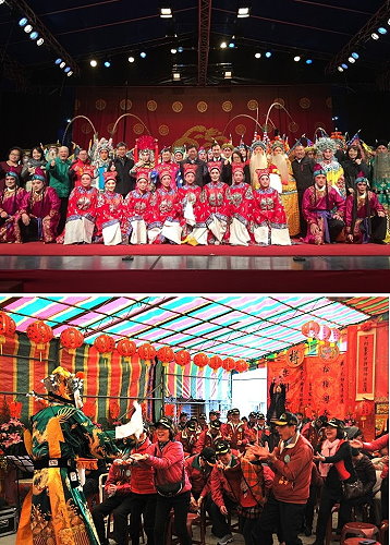 每逢農曆2月22日元帥聖誕,芹壁村民酬神演戲暨芹壁素人京劇「御甲戲園」2018年演出《珠簾寨》獲得滿堂喝采。(圖:馬祖日報檔案)