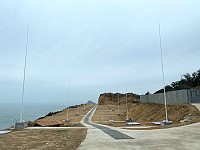 　交通部中央氣象局斥資3億元建置陣列式岸基測波儀，完成後能大幅該善台馬間海象觀測精確度，改善海上航行、作業船隻安全。（圖：蔡夢玲）