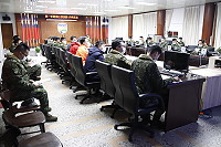 　防區各業務幕僚及戰管單位與會，共同研討戰略議題。（圖／文：陳佩湘）