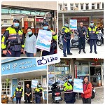 因應觀光旺季即將到來,加強機車租賃定型化契約宣導,南竿警察所主動出擊前往民宿業者、租車業者宣導,提供本縣機車租賃定型化契約範本,確保自身權益,避免消費糾紛產生。(圖:連江縣警察局南竿警察所)