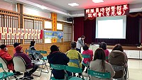 衛福局20日、21日分別在莒光東西兩島舉辦照服員培訓招募說明會。(圖/文:蔡夢玲、宋幸儒)