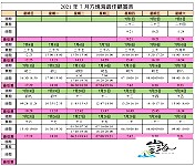 　馬祖西莒坤坵方塊海奇景，住宿業者整理2021年4月-7月最佳觀賞7月時間表，提供遊客參考。（圖：西莒山海一家）