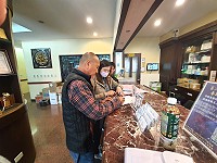 交通旅遊局聯合消防局、警察局、衛福局及工務處辦理北竿地區旅宿聯合稽查。(圖:交旅局提供)