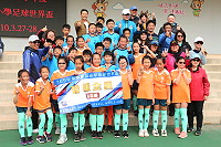 　109學年度國民小學足球世界盃競賽連江場圓滿落幕，仁愛國小榮獲男生組及女生組雙料冠軍。（圖／文：吳嘉榮）