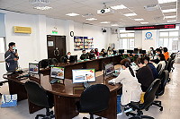 　今年食品安全衛生訓練課程開跑，首場邀請台北海洋科技大學講師李嘉展抵馬為地方餐飲業者充電。（圖／文：曹重偉）