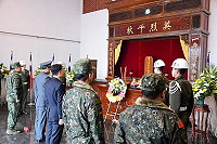　春祭國軍陣（公）亡將士祭典29日在珠螺軍人紀念園區舉行，由指揮官章元勳主祭，縣長劉增應等人與祭，向國軍先烈英靈致敬。（圖／文：曹重偉）