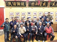 山隴境白馬尊王廟管理委員會完成第十五屆委員改選,主委一職由王連欽連任,副主委為陳天發、陳美貴,監察人陳有春。(圖:山隴境白馬尊王廟管理委員會)