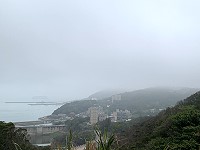 　馬祖氣象站統計馬祖歷年有霧日數，3、4、5月最易起霧，將近25%都是霧天，空中交通大受影響。（圖／文：馮紹夫）