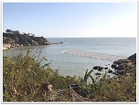水利署核定津沙離岸潛堤工程(模擬圖),將有效改善颱風期間越浪問題,工務處7日晚間進行說明會。(圖:工務處、馮紹夫)